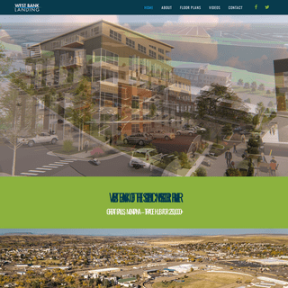 West Bank Landing - Great Falls, Montana Development | Mixed Use River Front Sustainable Development