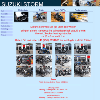 A complete backup of suzuki-storm.de