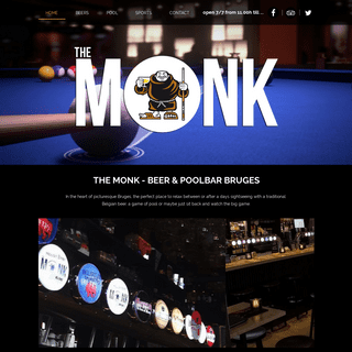 The Monk Beers & Poolbar Bruges - Home