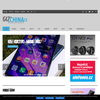 Gizchina.cz - čínské telefony, tablety a technické novinky
