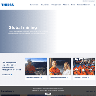 Mining Services | Mining Contractor | Thiess Mining Services