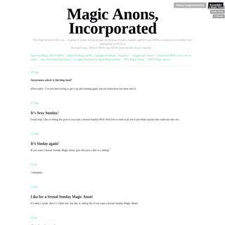 Magic Anons, Incorporated
