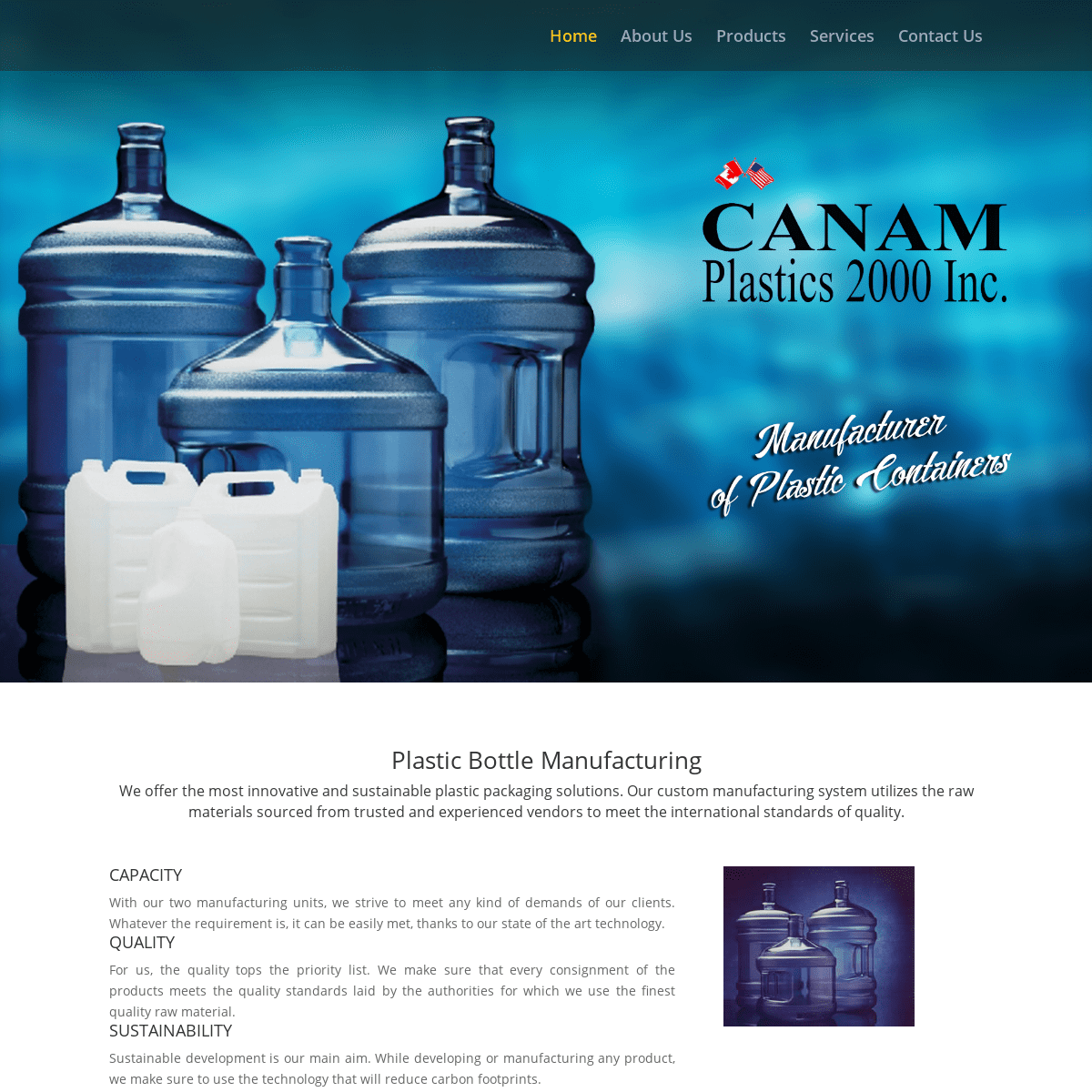 Canam Plastics - Manufacturer of Plastic Containers