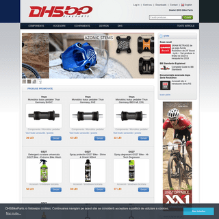 A complete backup of dhsbikeparts.ro