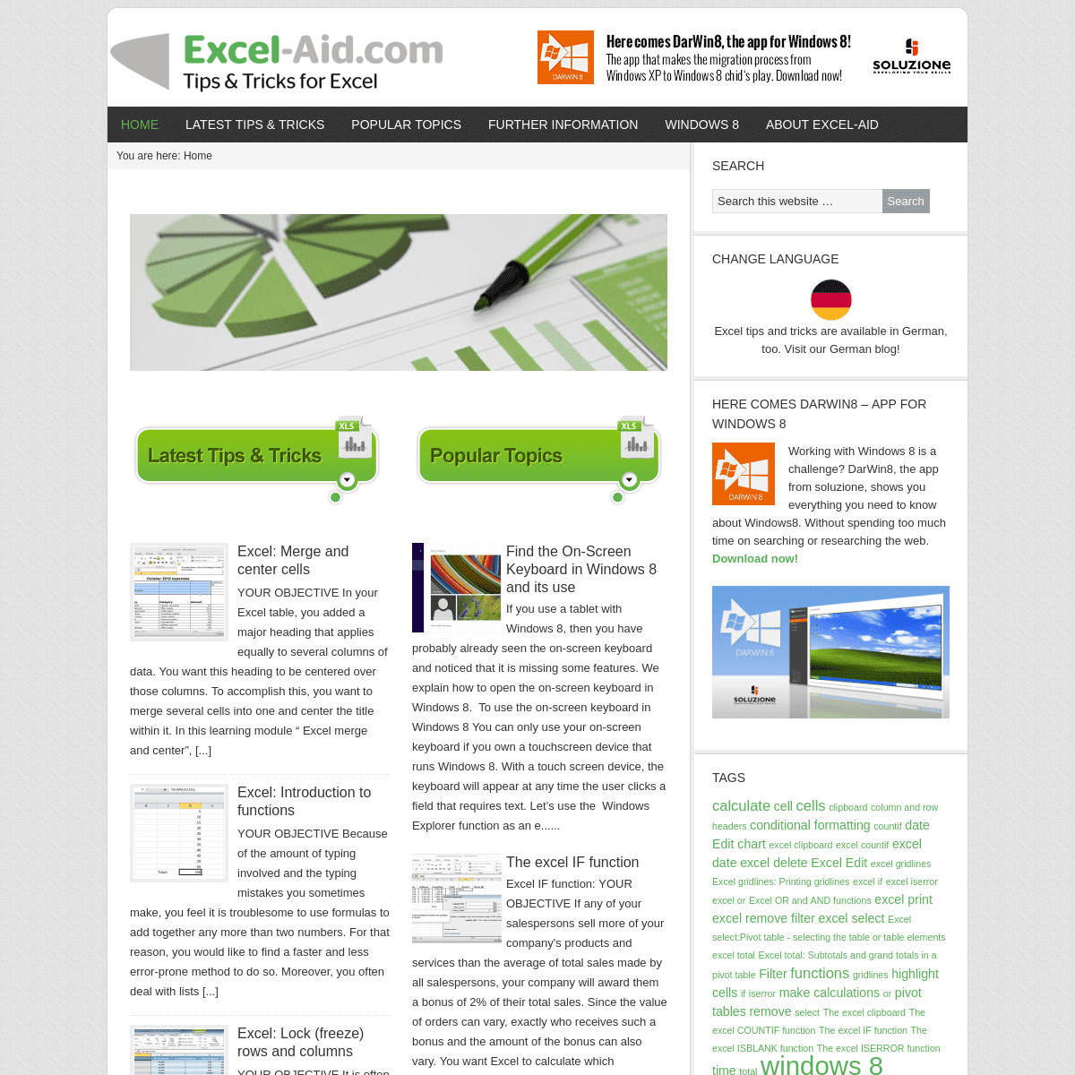 A complete backup of excel-aid.com