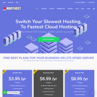 Switch Your Slowest Hosting, To Fastest Cloud Hosting - XMart Host