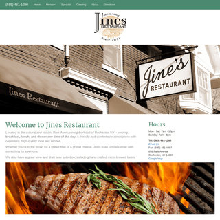 A complete backup of jinesrestaurant.com