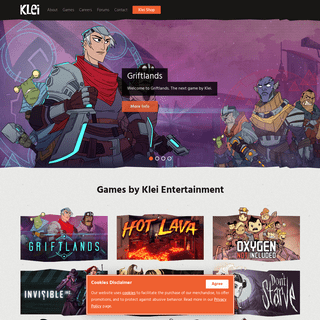 A complete backup of klei.com
