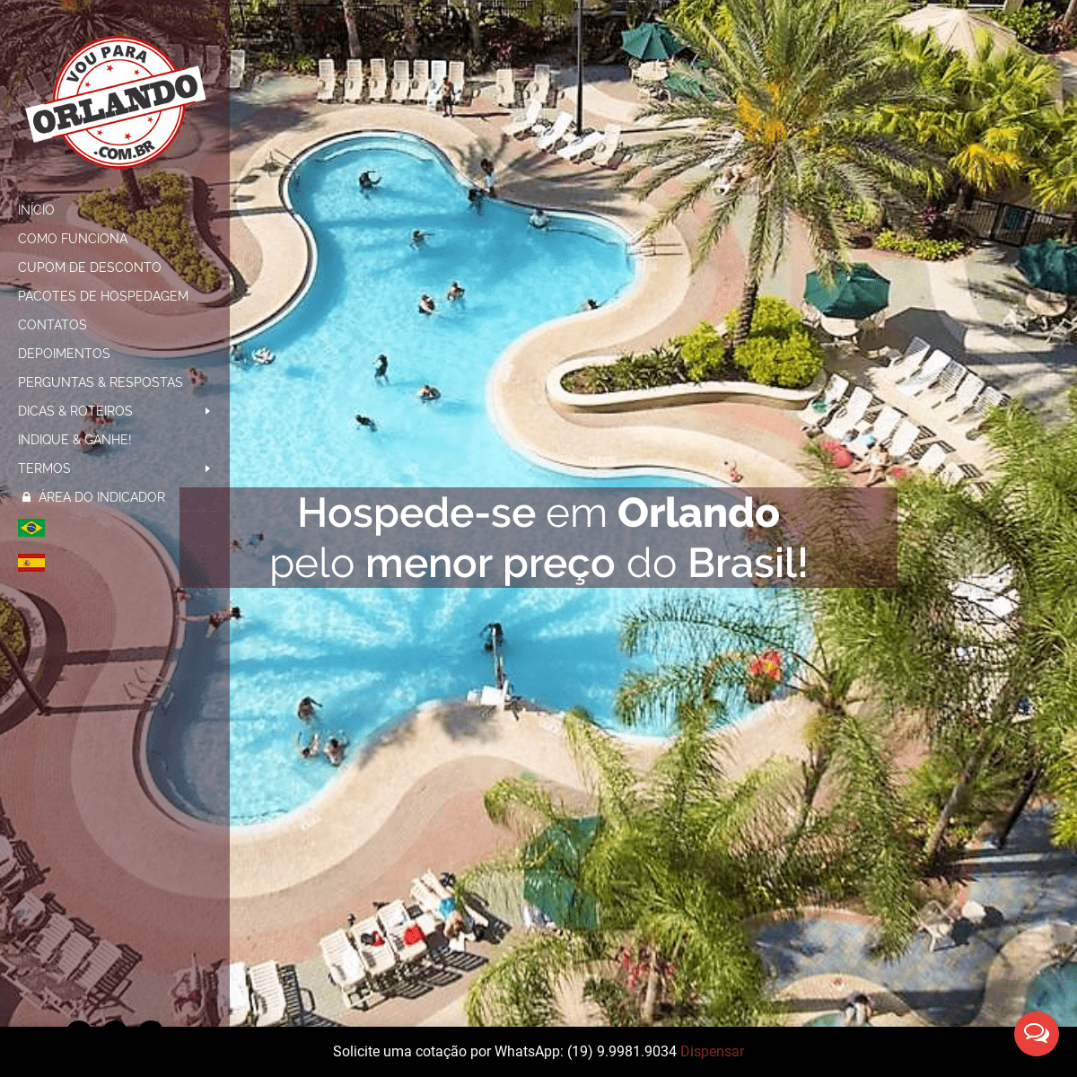 Vou Para Orlando | VPO - Hotel em Orlando e Miami com 50% de Desconto!