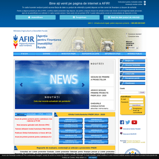 Portalul AFIR - informații FEADR, Depunere online proiecte FEADR