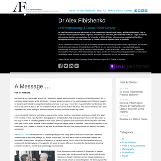 Dr Alex Fibishenko - All On 4 Clinic