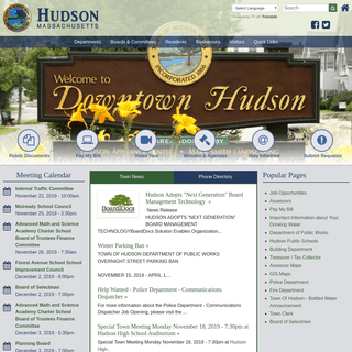 A complete backup of townofhudson.org