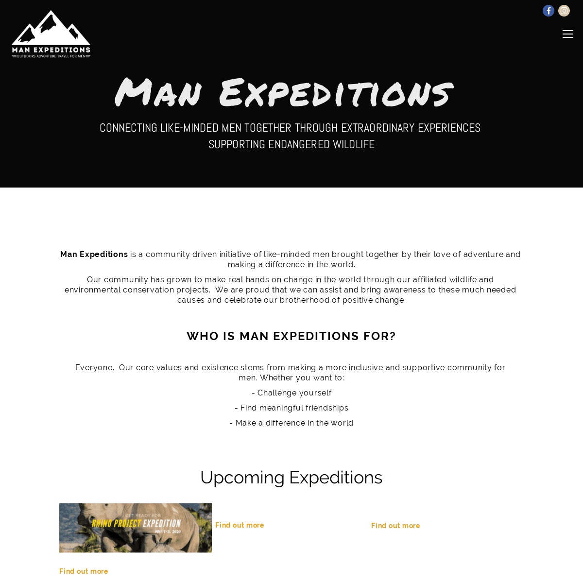 A complete backup of manexpeditions.com