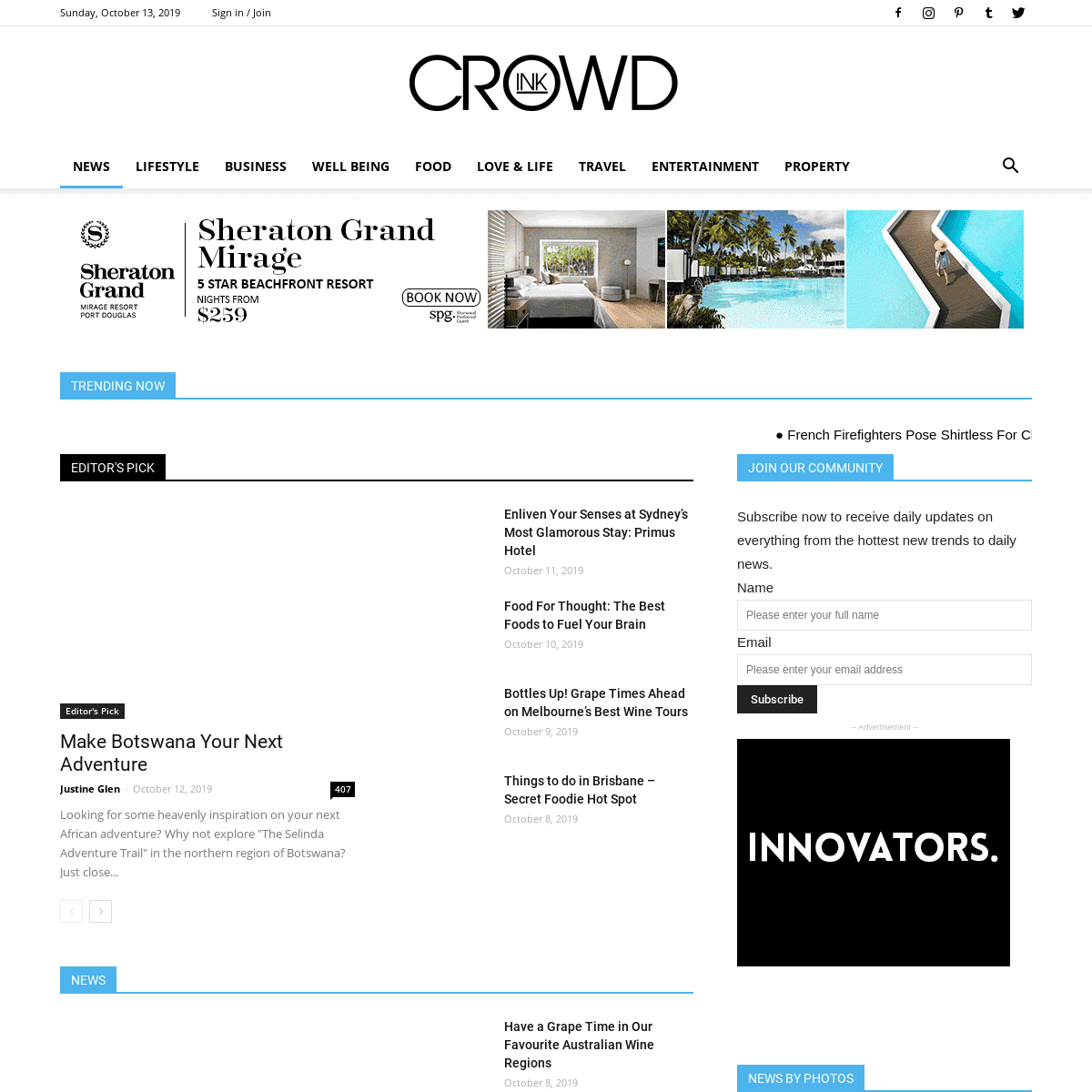 A complete backup of crowdink.com