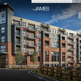 The James is a pet-friendly apartment community in Annapolis, MD