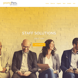 promoPers – staff solutions since 1999