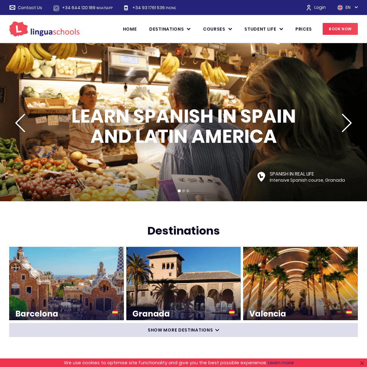 Linguaschools - Learn Spanish abroad in Spain and Latin America