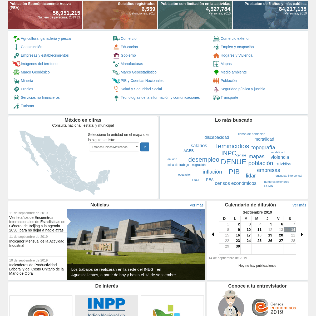 Instituto Nacional de Estadística y Geografía (INEGI)