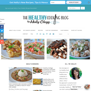 A complete backup of thehealthycookingblog.com
