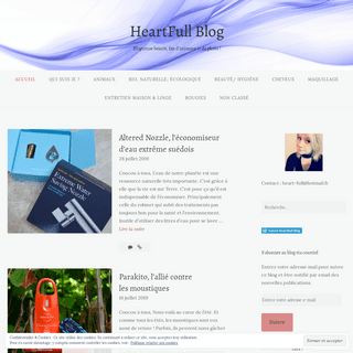 HeartFull Blog – Blogueuse beauté, fan d'animaux et de photo !