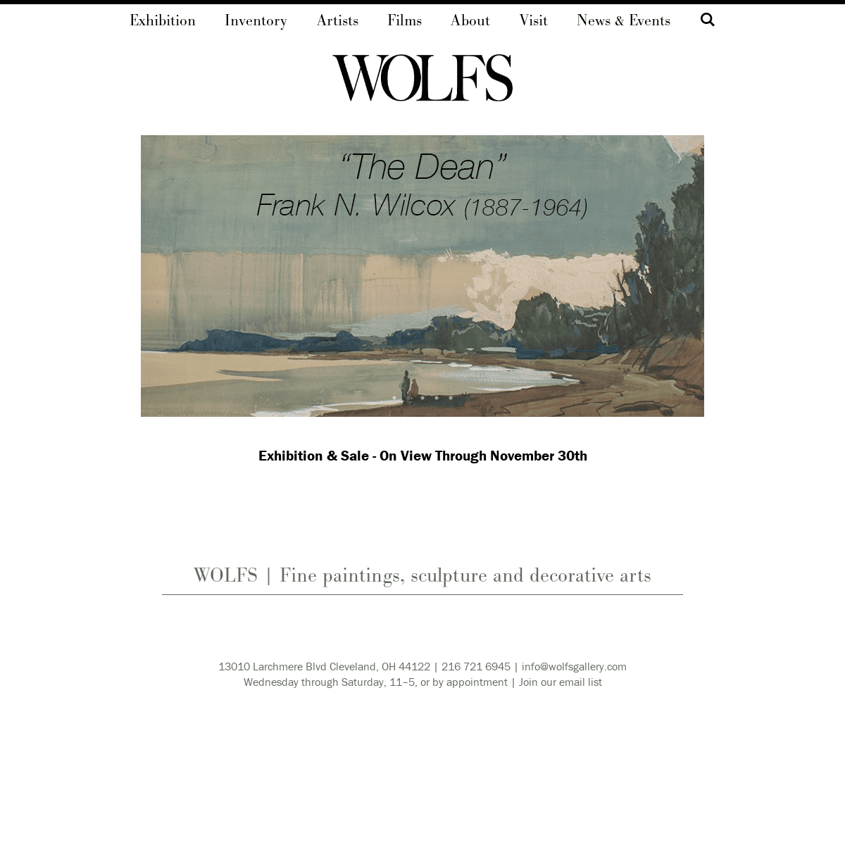 A complete backup of wolfsgallery.com
