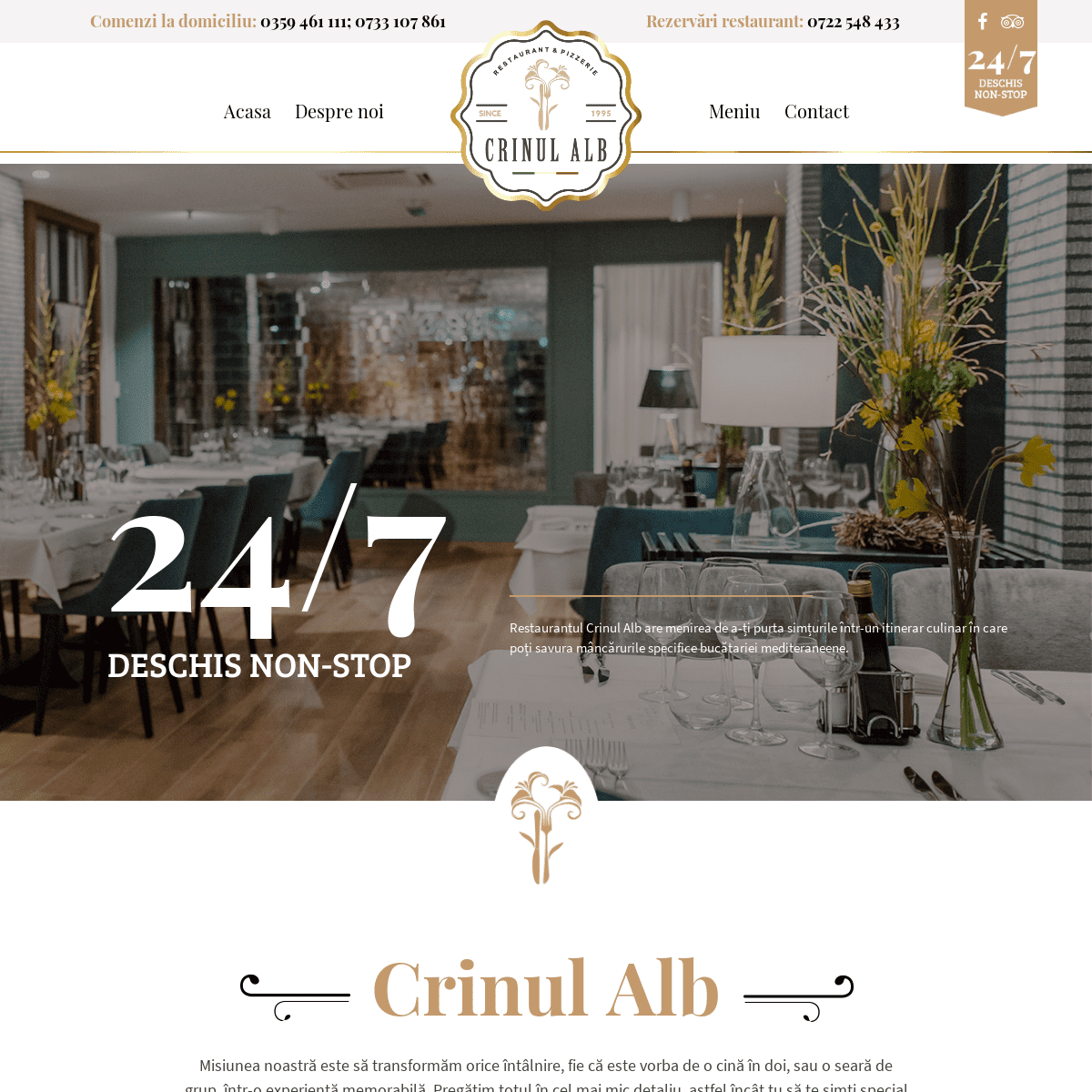 Crinul Alb – Restaurant Crinul Alb Oradea