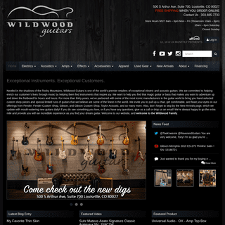 A complete backup of wildwoodguitars.com