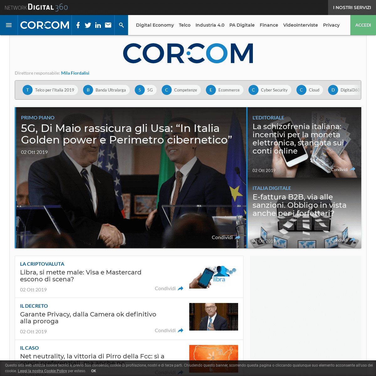CorCom - Economia digitale, Innovazione e Telco