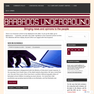 A complete backup of barbadosunderground.net