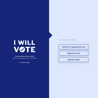 A complete backup of iwillvote.com
