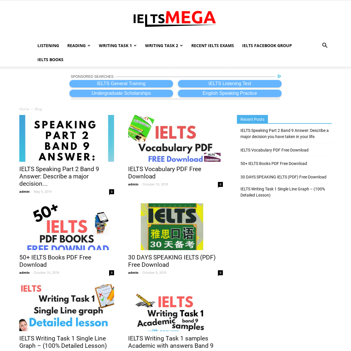 A complete backup of ieltsmega.com