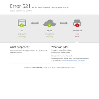 nontonfilm.asia | 521: Web server is down