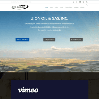 A complete backup of zionoil.com