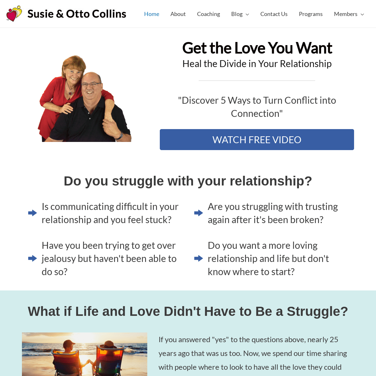 Relationship Advice | Susie and Otto Collins