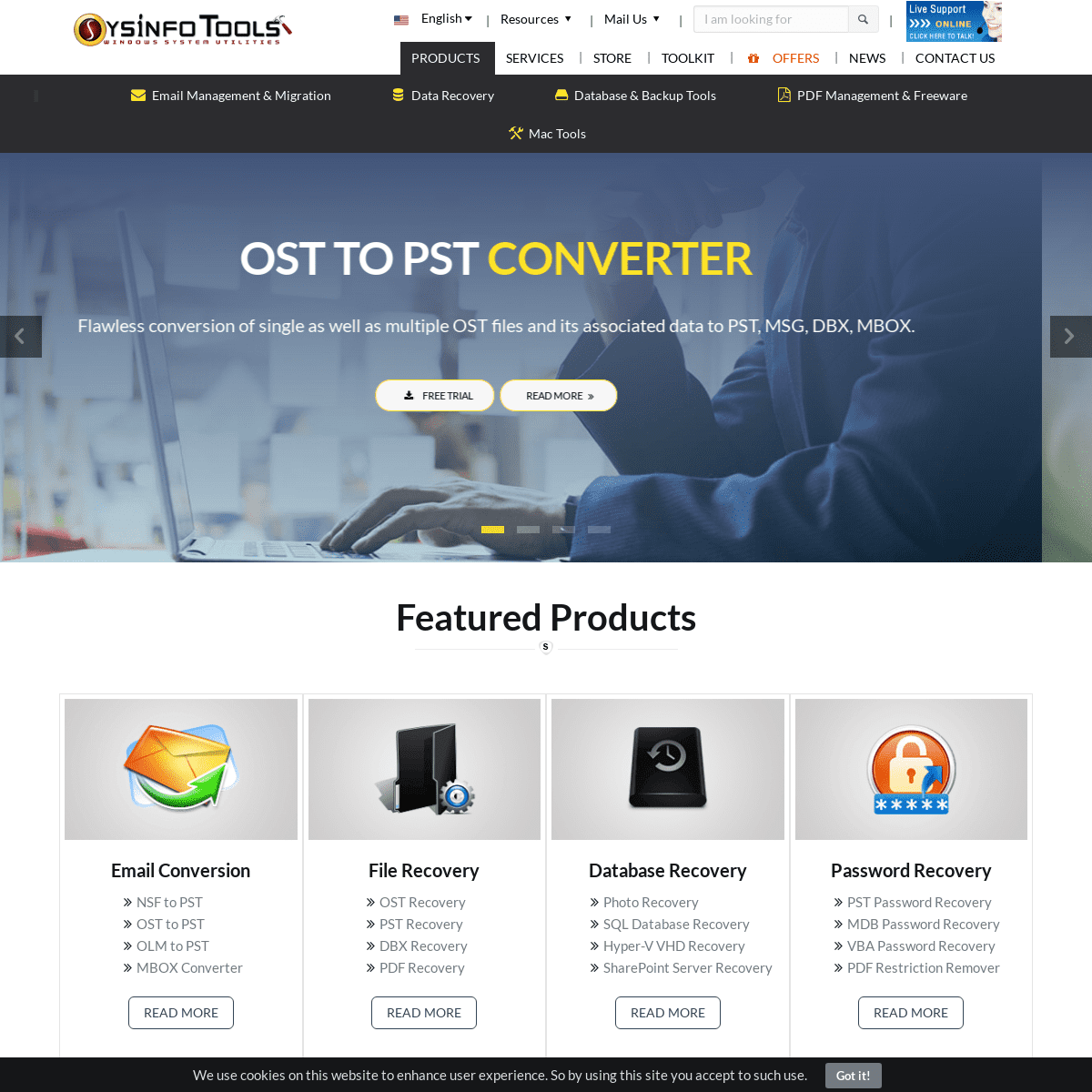 SysInfoTools Software - Free Data Recovery & Email Migration  Tools - Official Website