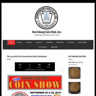 Harrisburg Coin Club, Inc. – PROMOTING NUMISMATICS SINCE 1950