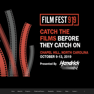 Film Fest 919 – Catch the films before they catch on! Chapel Hill, NC October 2018