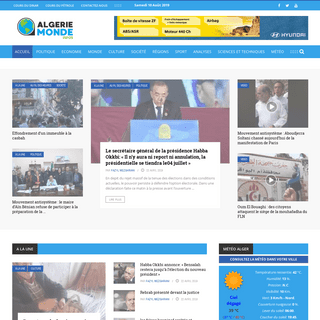 Algérie Monde infos – Un site d'actualités