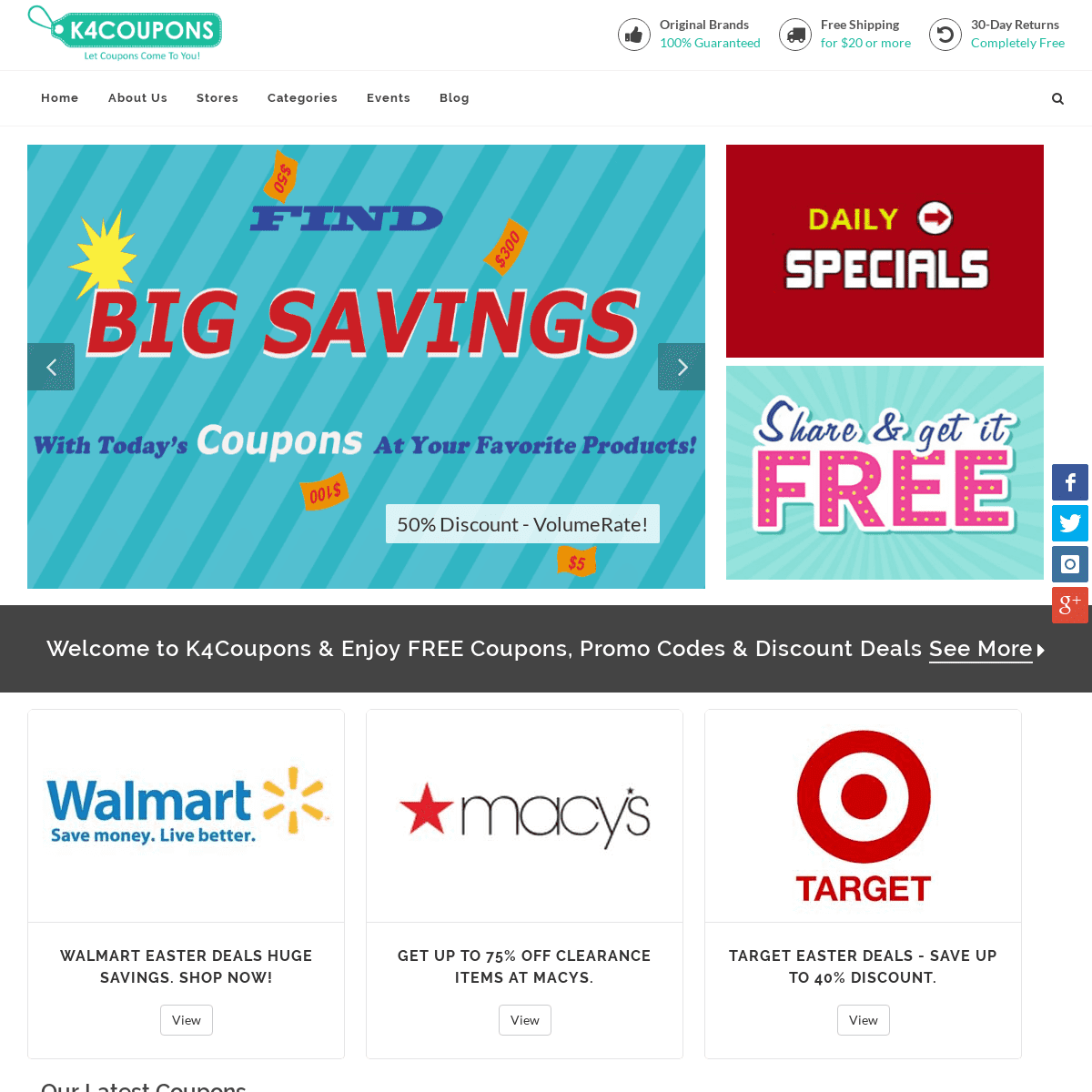 A complete backup of k4coupons.com