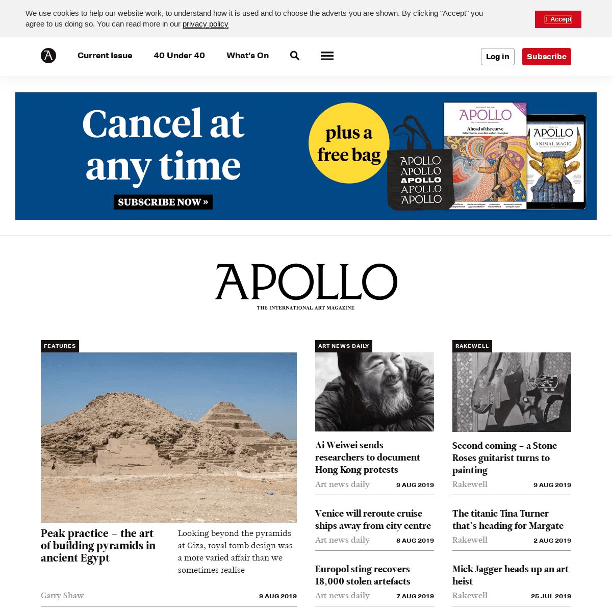 Apollo – The International Art Magazine