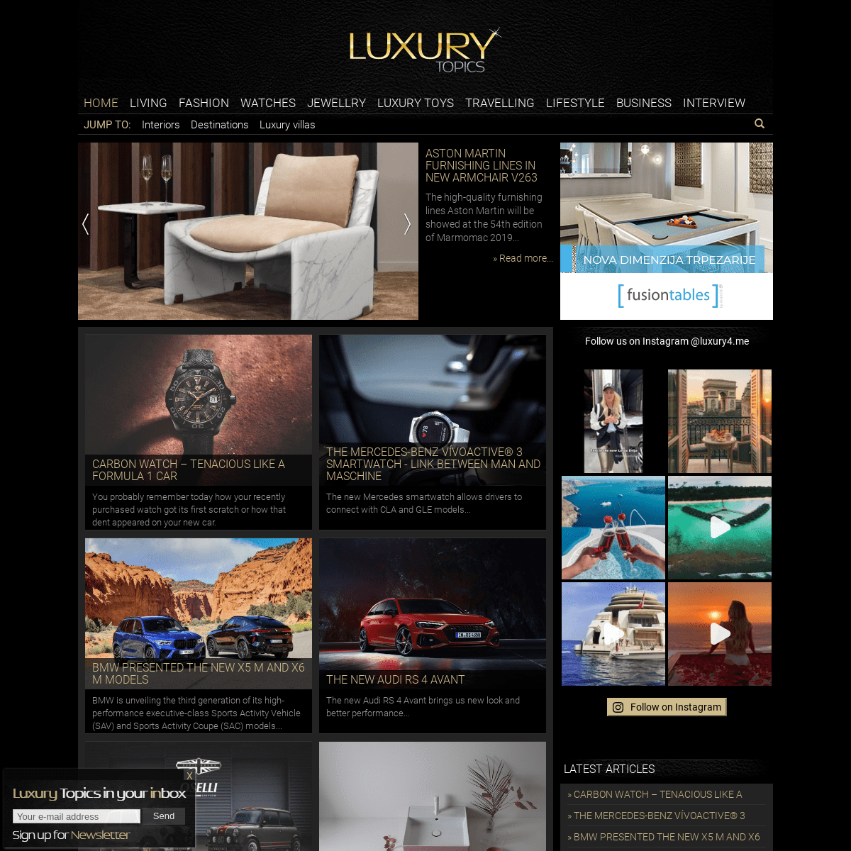 A complete backup of luxurytopics.com