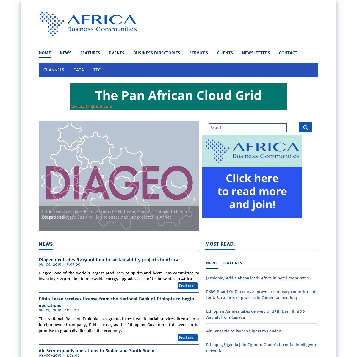 A complete backup of africabusinesscommunities.com