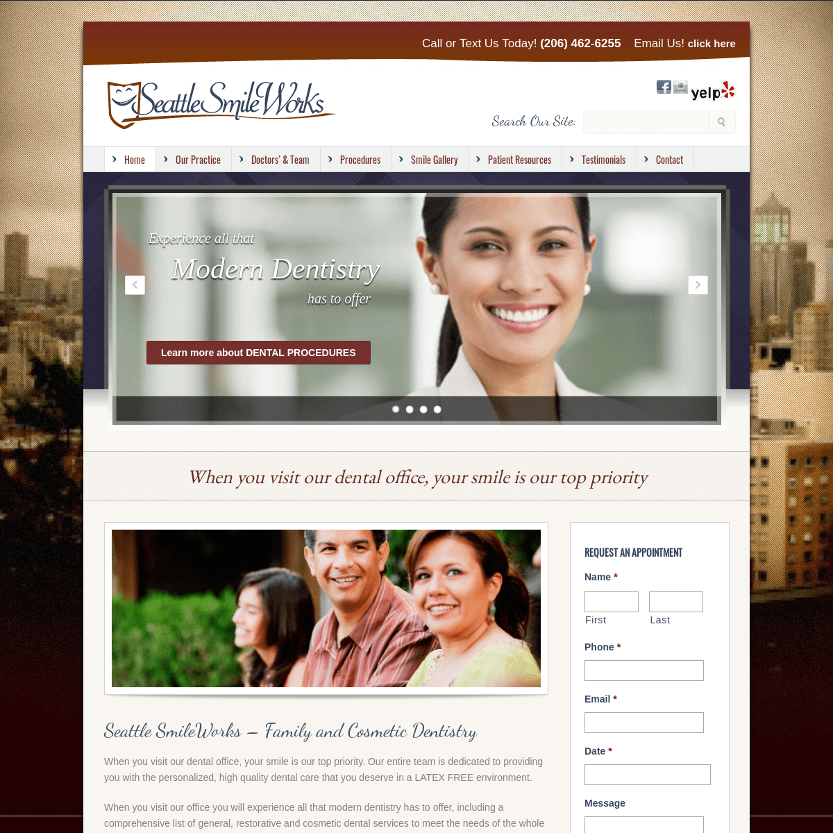 Seattle SmileWorksHome - Family and Cosmetic Dentistry - Seattle SmileWorks