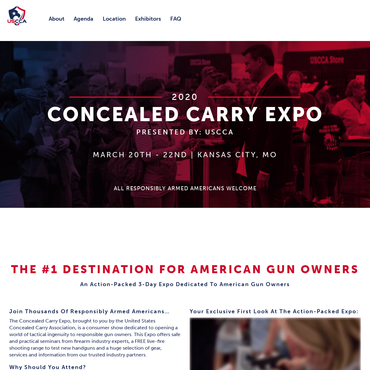 2019 USCCA Concealed Carry Expo | MAY 17th - MAY 19th | Pittsburgh, PA