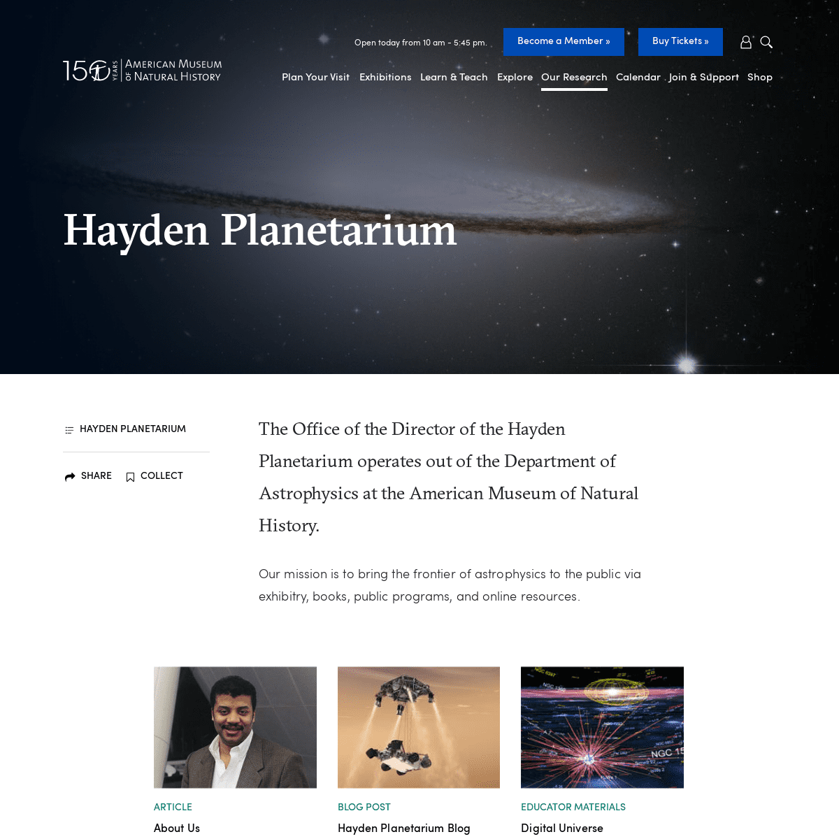 A complete backup of haydenplanetarium.org