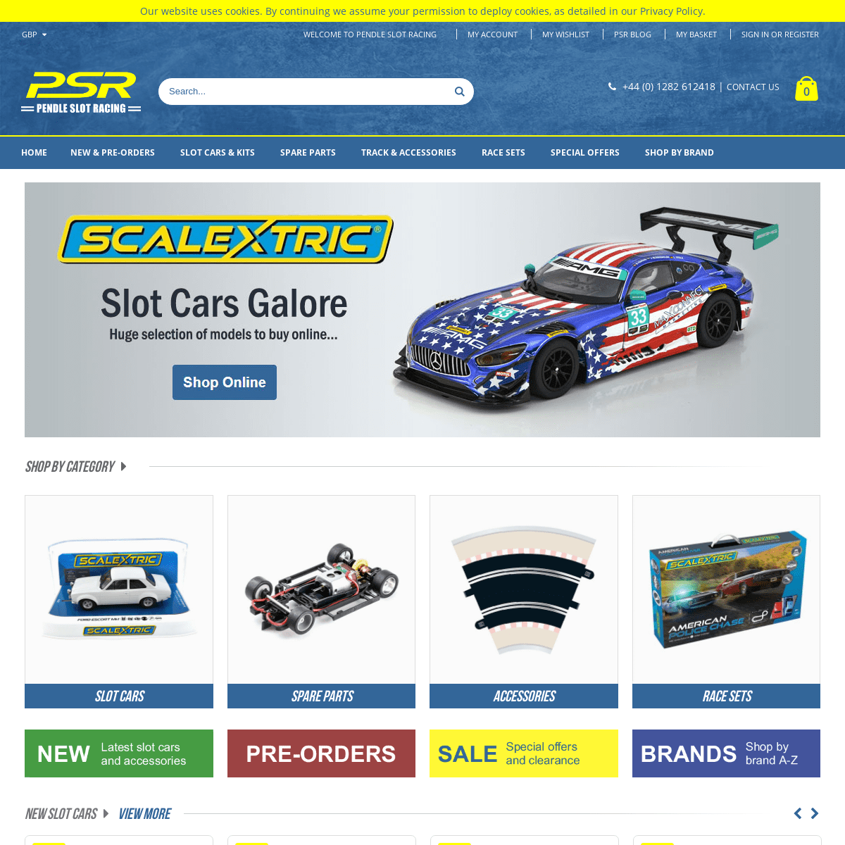 Pendle Slot Racing | Scalextric Cars, Spares, Track & Sets