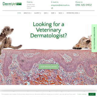 Dermvet Skin & Ear Clinic | Veterinary Dermatologist Leicester