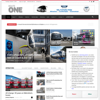 routeone | NUMBER ONE FOR COACH, BUS & MINIBUS - routeone news