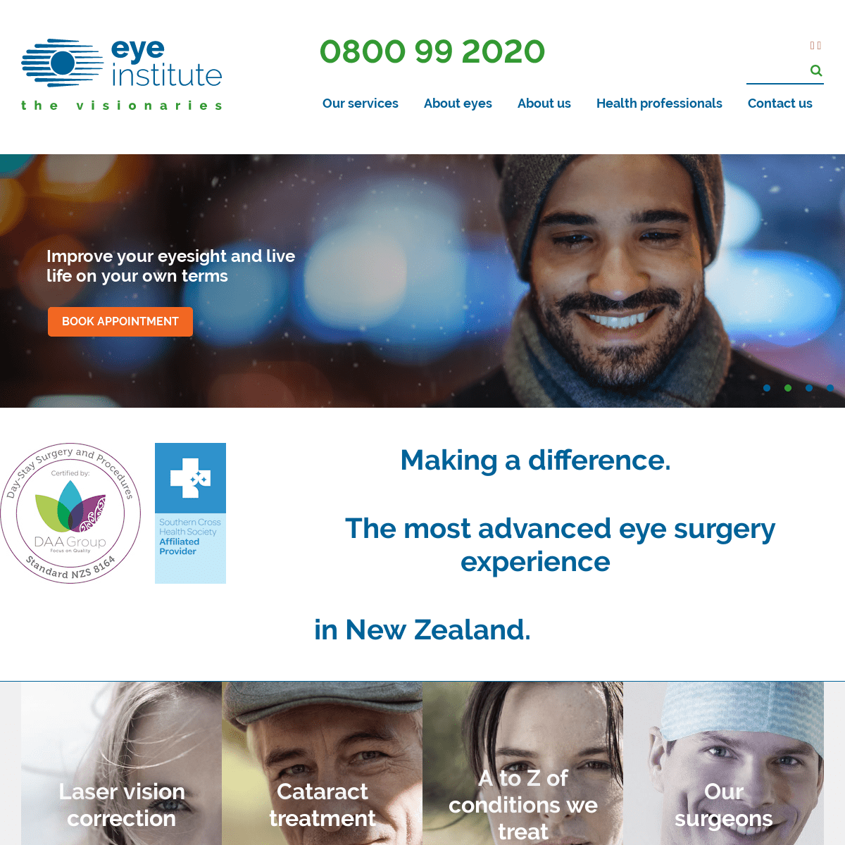 A complete backup of eyeinstitute.co.nz