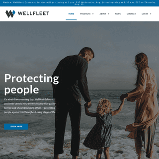 Wellfleet  – Protecting People Against Risk Throughout Every Stage of Life